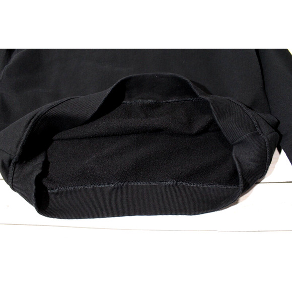 Champion Black Sweatshirt Men's XL Crewneck Long Sleeve Logo Outdoors - Picture 5 of 9